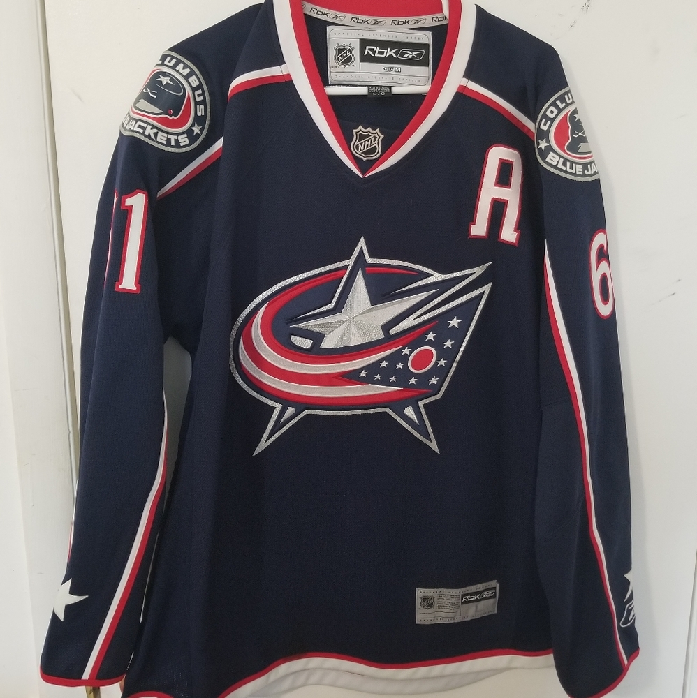 Columbus Blue Jackets Rick Nash Reebok jersey
